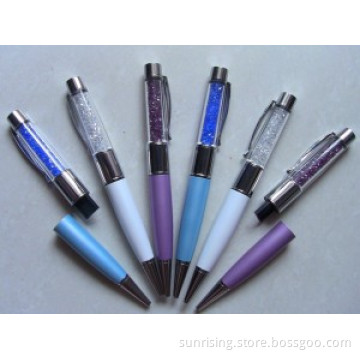 Newest Crystal Waterproof Pen USB Flash Drive (SPN-01)
